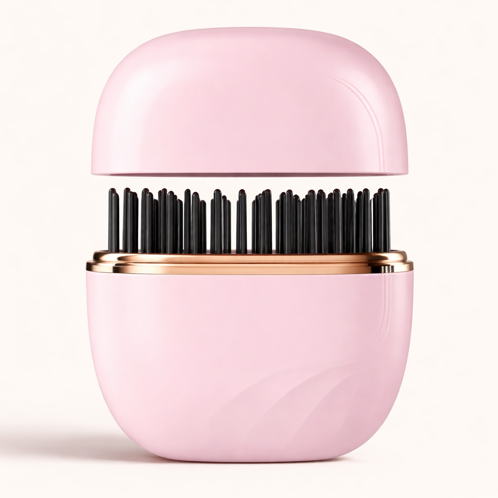 noovu - Mini-Glättkamm rosa