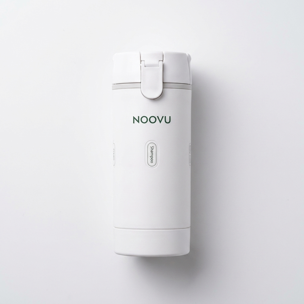 NOOVU 4-in-1 Reise-Dispenser — Produktfoto